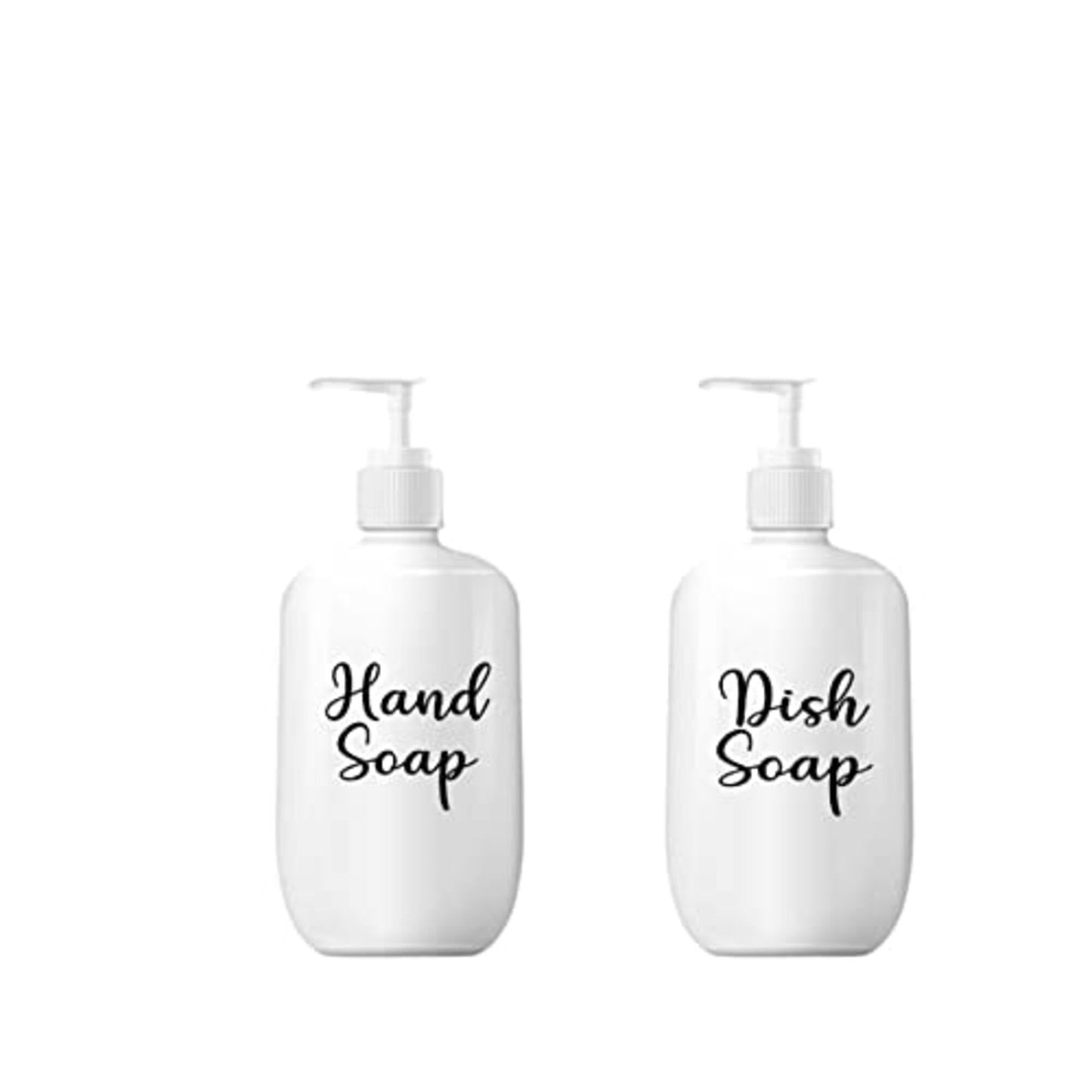 Hand Soap and Dish Soap Decals Set