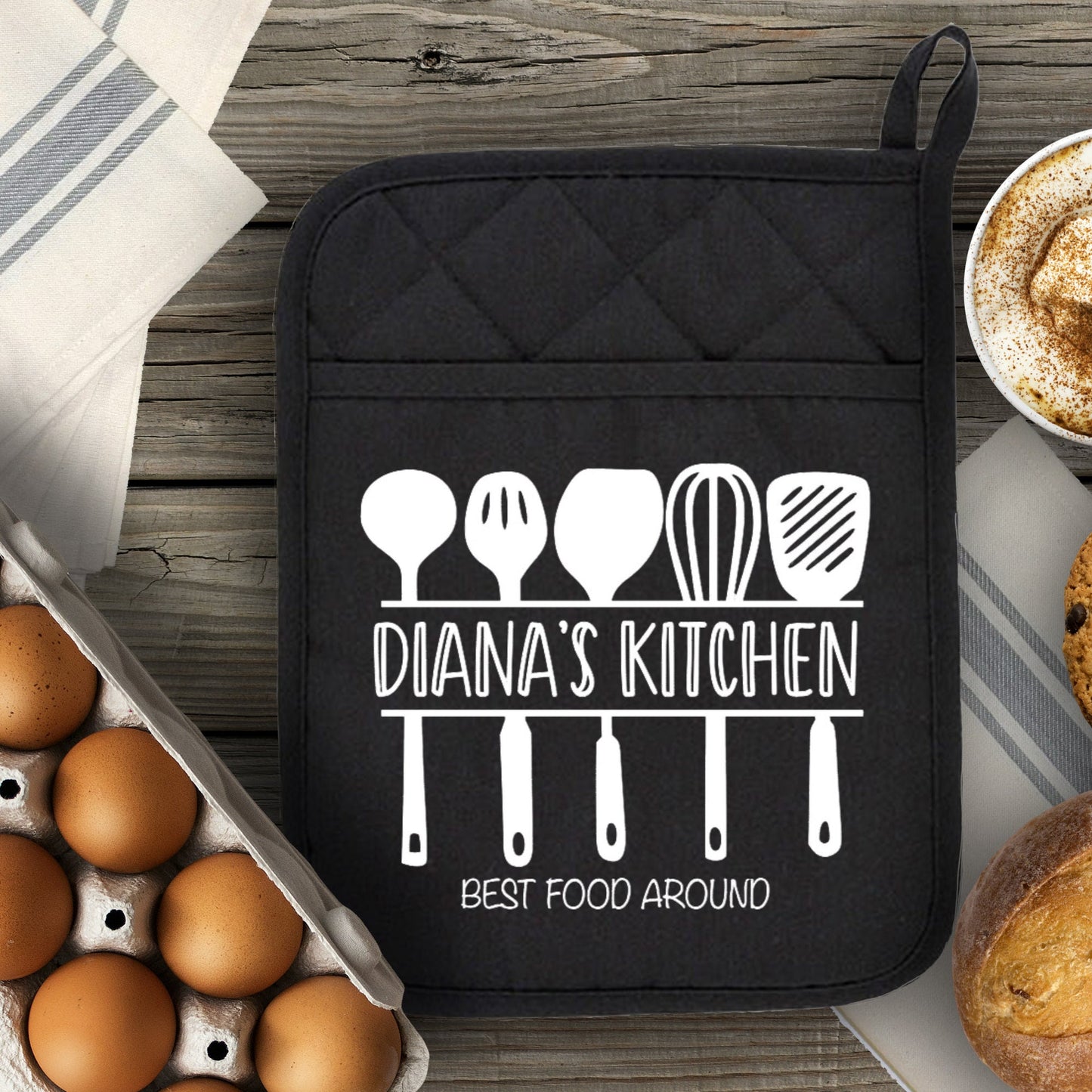 Personalized Pot Holder for Kitchen