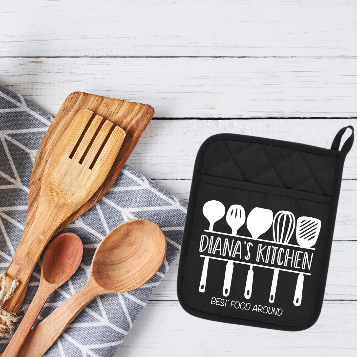 Personalized Pot Holder for Kitchen