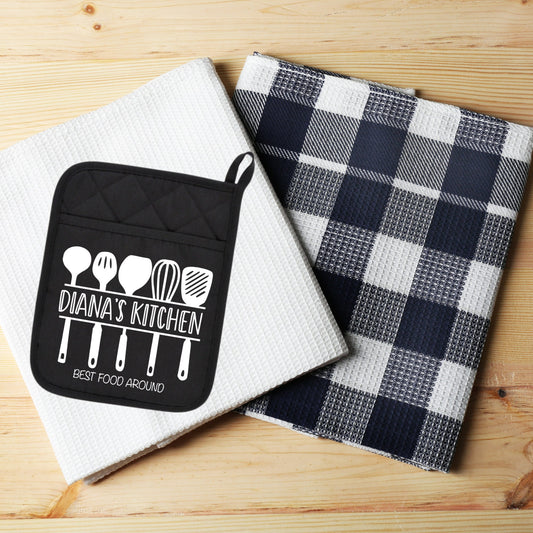 Personalized Pot Holder for Kitchen
