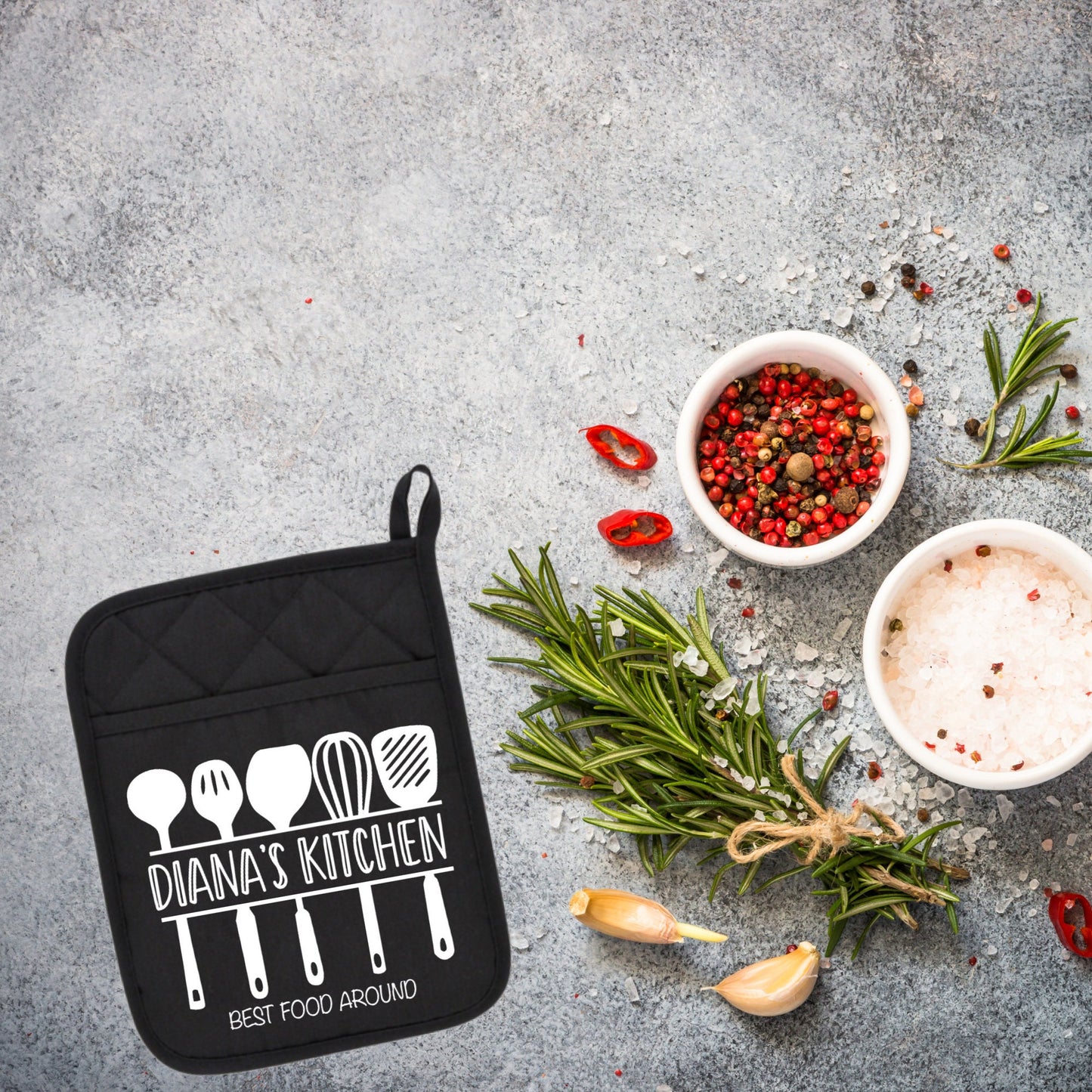 Personalized Pot Holder for Kitchen