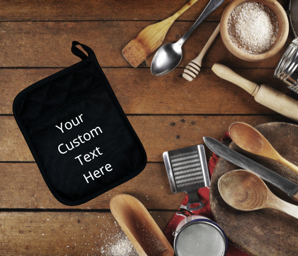 Custom Pot holder, Custom Oven Mitt, Personalized Pot Holder, Kitchen gift, cooking gifts, customized, your design, unique gift