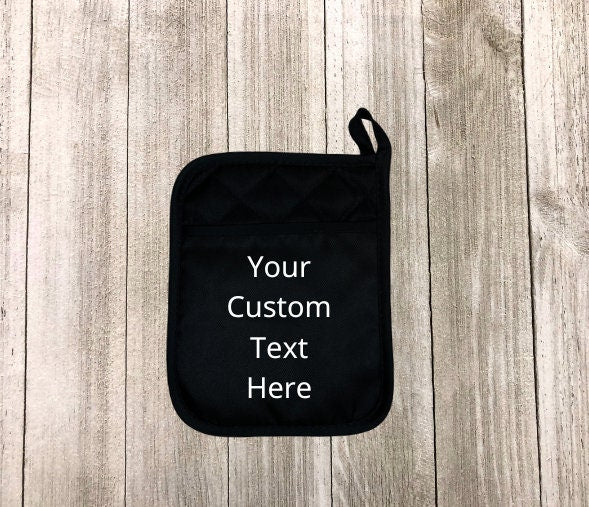 Custom Pot holder, Custom Oven Mitt, Personalized Pot Holder, Kitchen gift, cooking gifts, customized, your design, unique gift