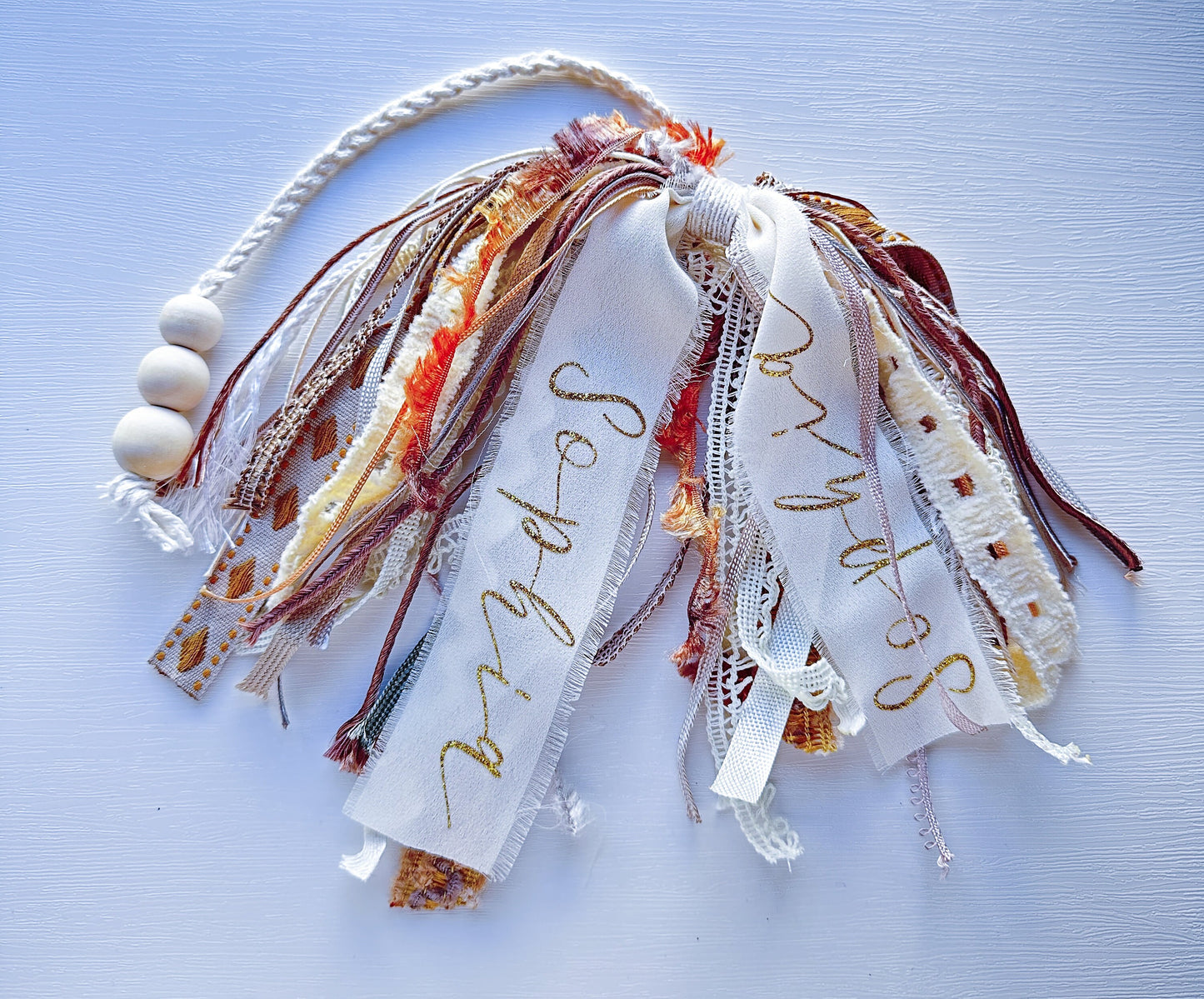 Personalized Tassel Bookmark, Custom Book Lover Gift, Bible Bookmark, Lace Bookmark, Teacher Gift, Boho Bookmark, Macrame Bookmark