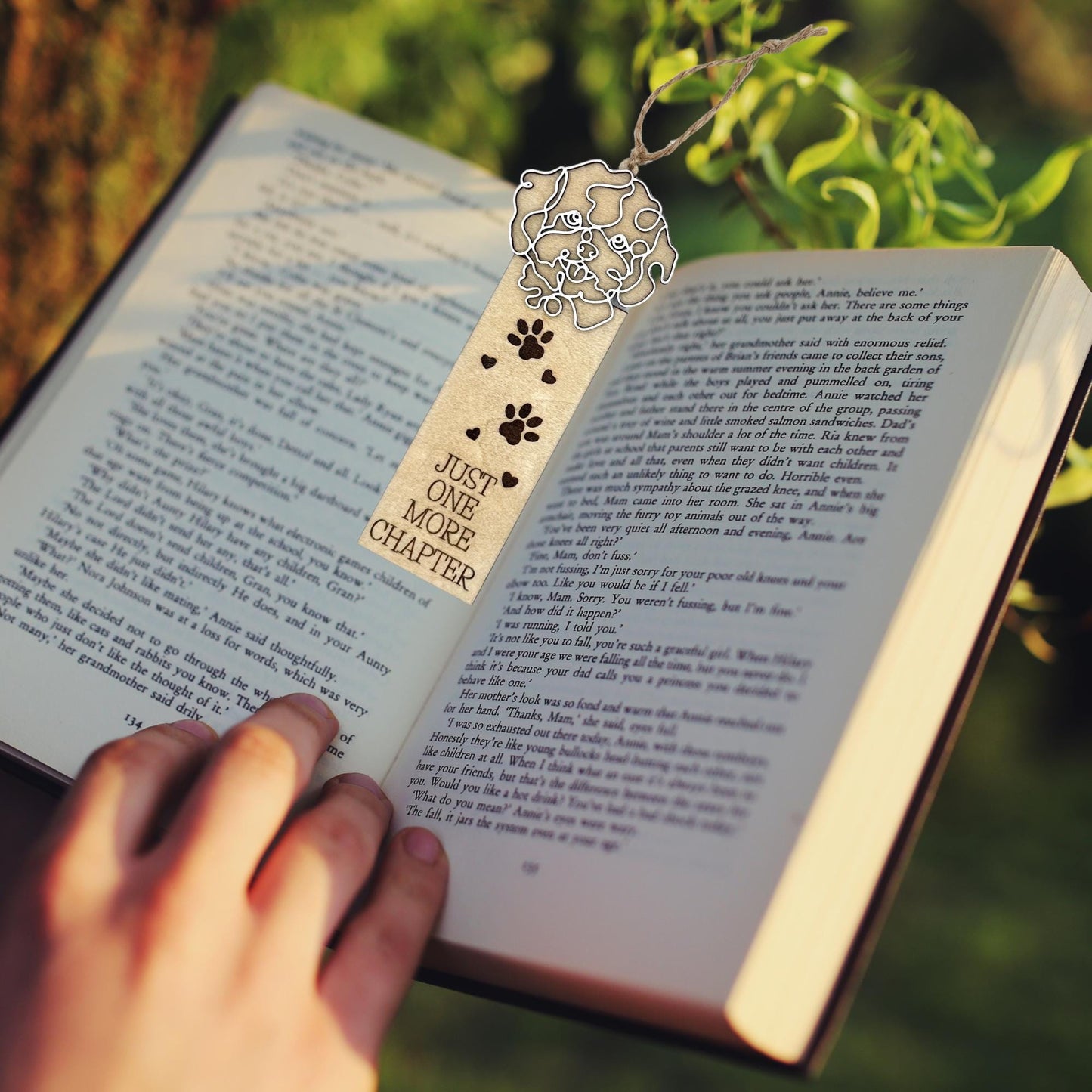 Personalized Breed Dog Bookmark