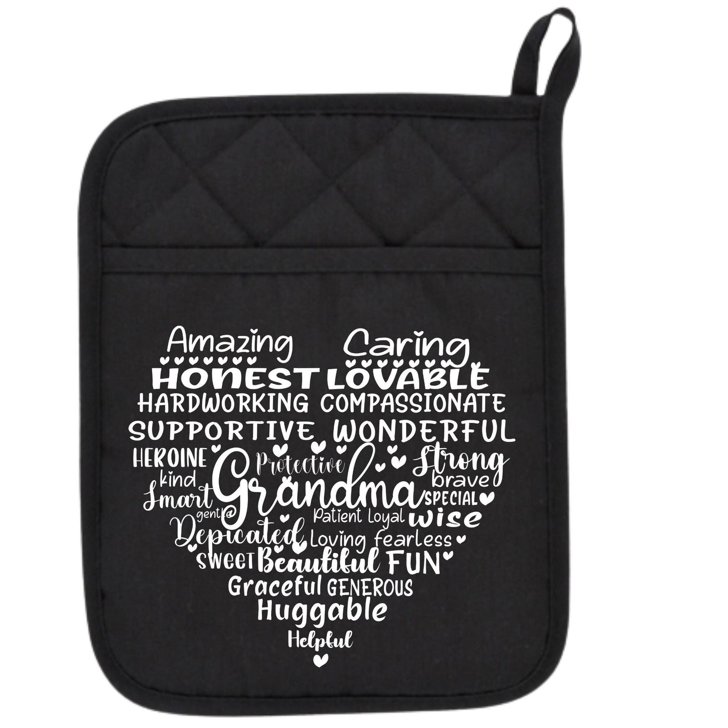 Personalized Potholder for Mom, Grandma, Nana