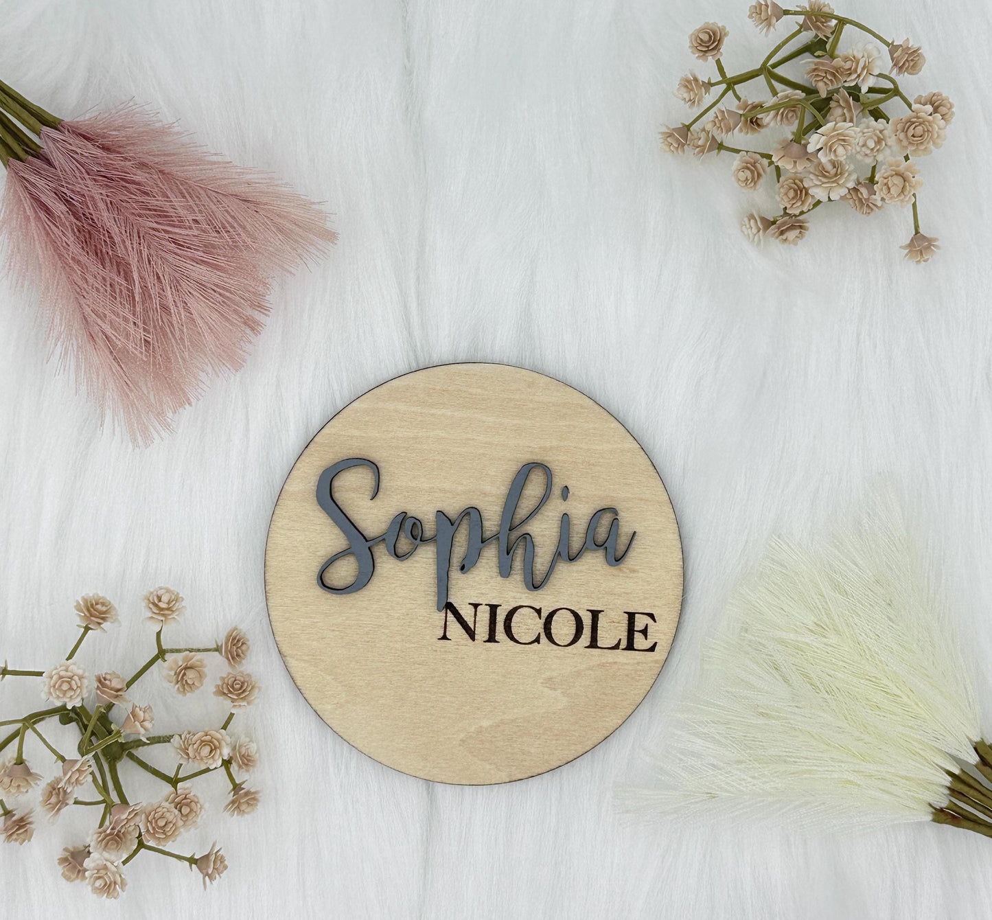 Baby Birth Announcement Stat Sign