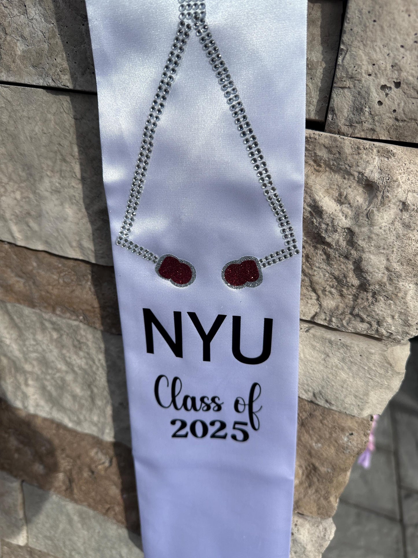 Custom Graduation Stoles for Nursing, RN, Vet, Doctor, Nurse, Stethoscope