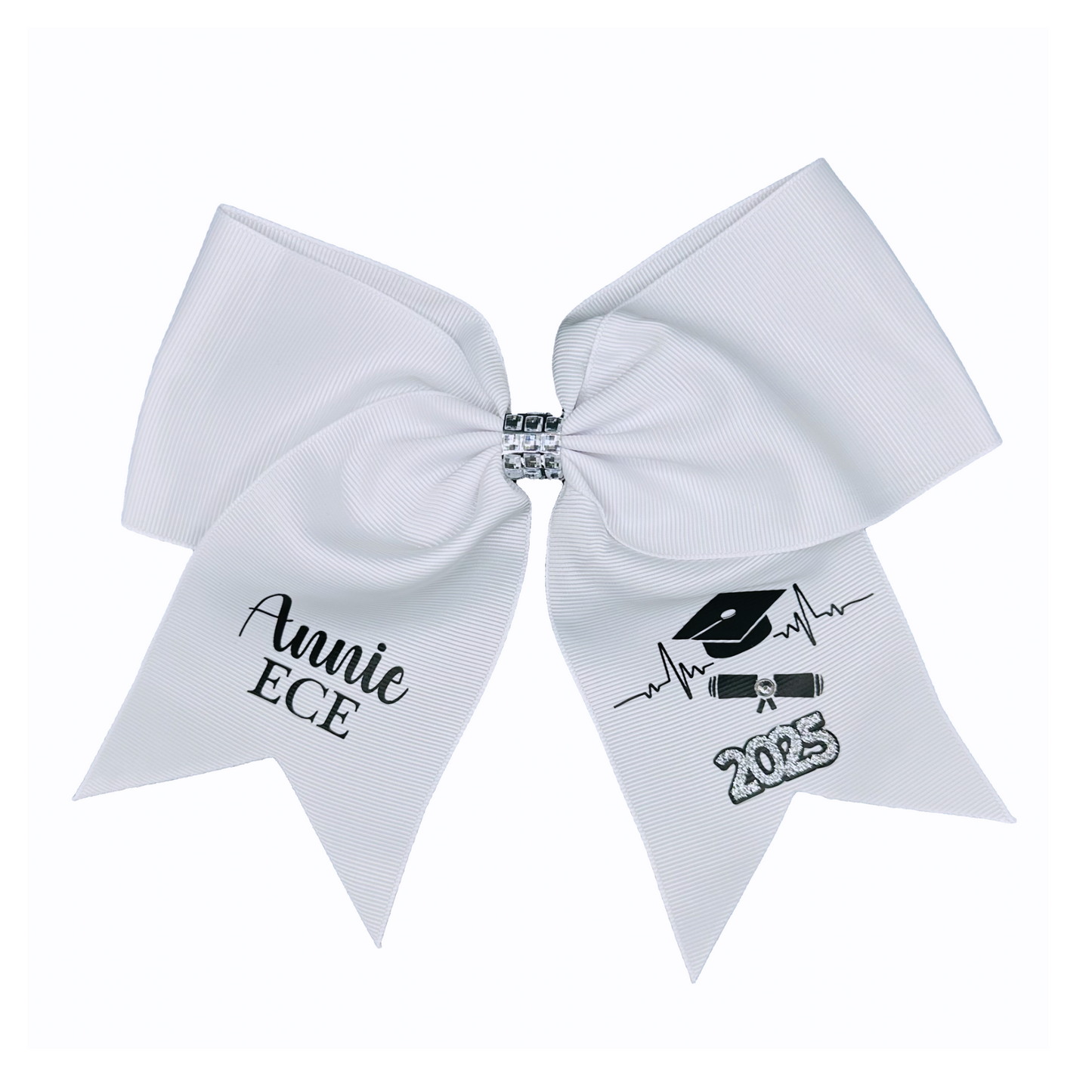 Personalized Graduation Cap Bow