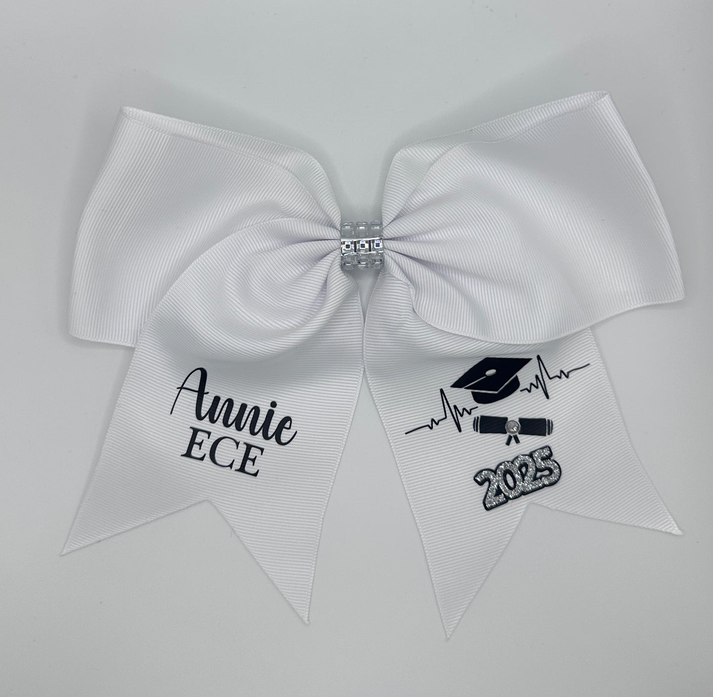 Personalized Graduation Cap Bow