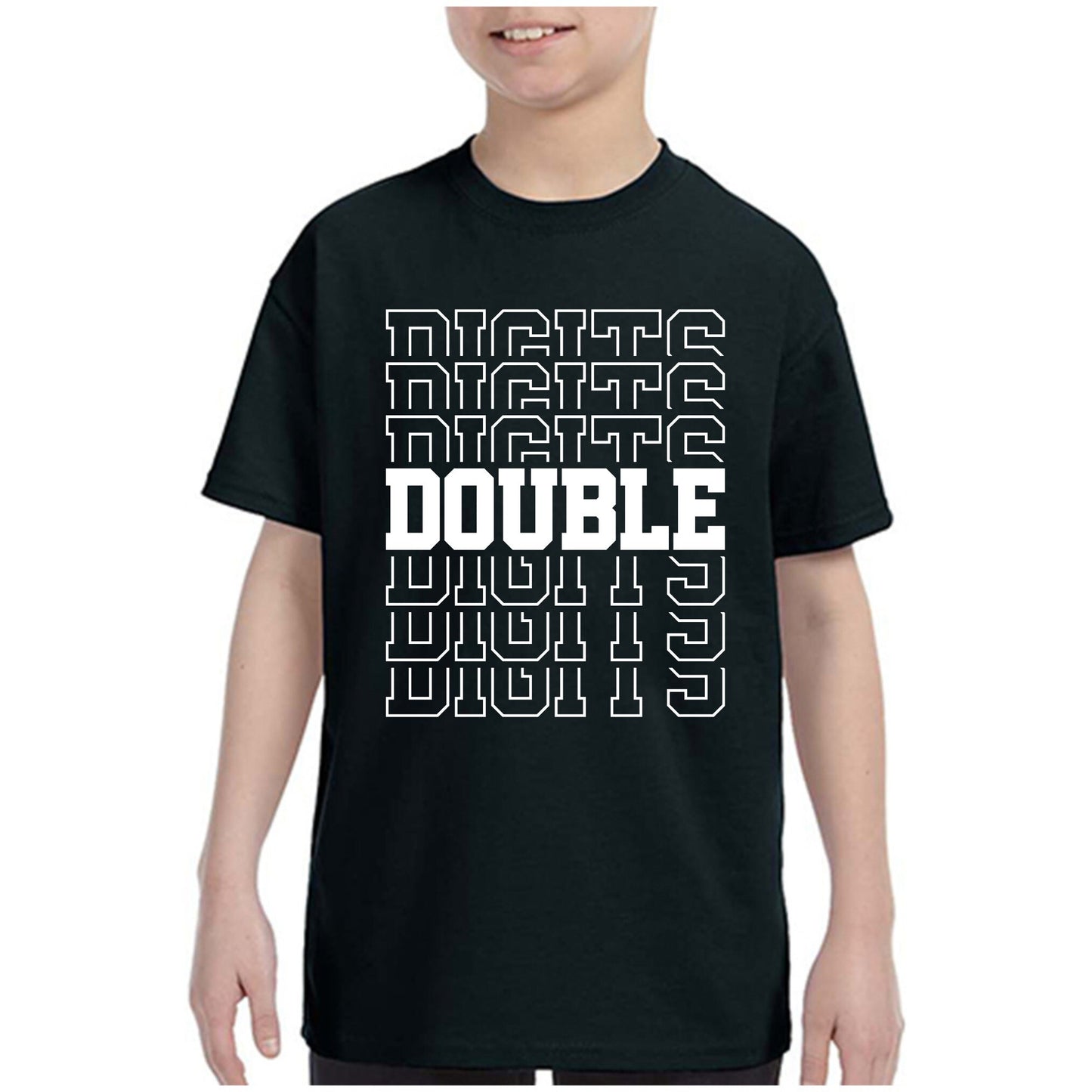 Double Digits T-shirt Outfit Boys Shirt Teen Preteen 10 Years Birthday