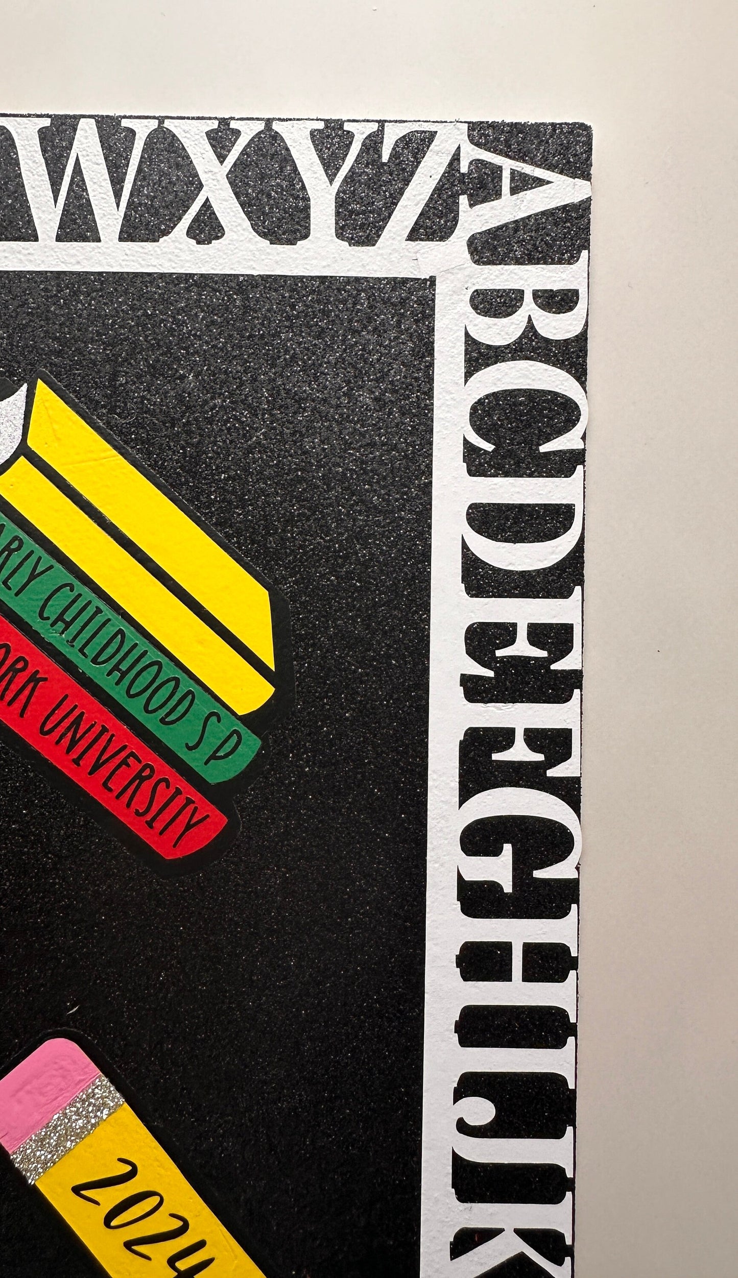 Custom Teacher Graduation Cap Topper, Grad Cap Custom, Custom Grad Cap, Teacher Cap Topper, Early Childhood Special Education