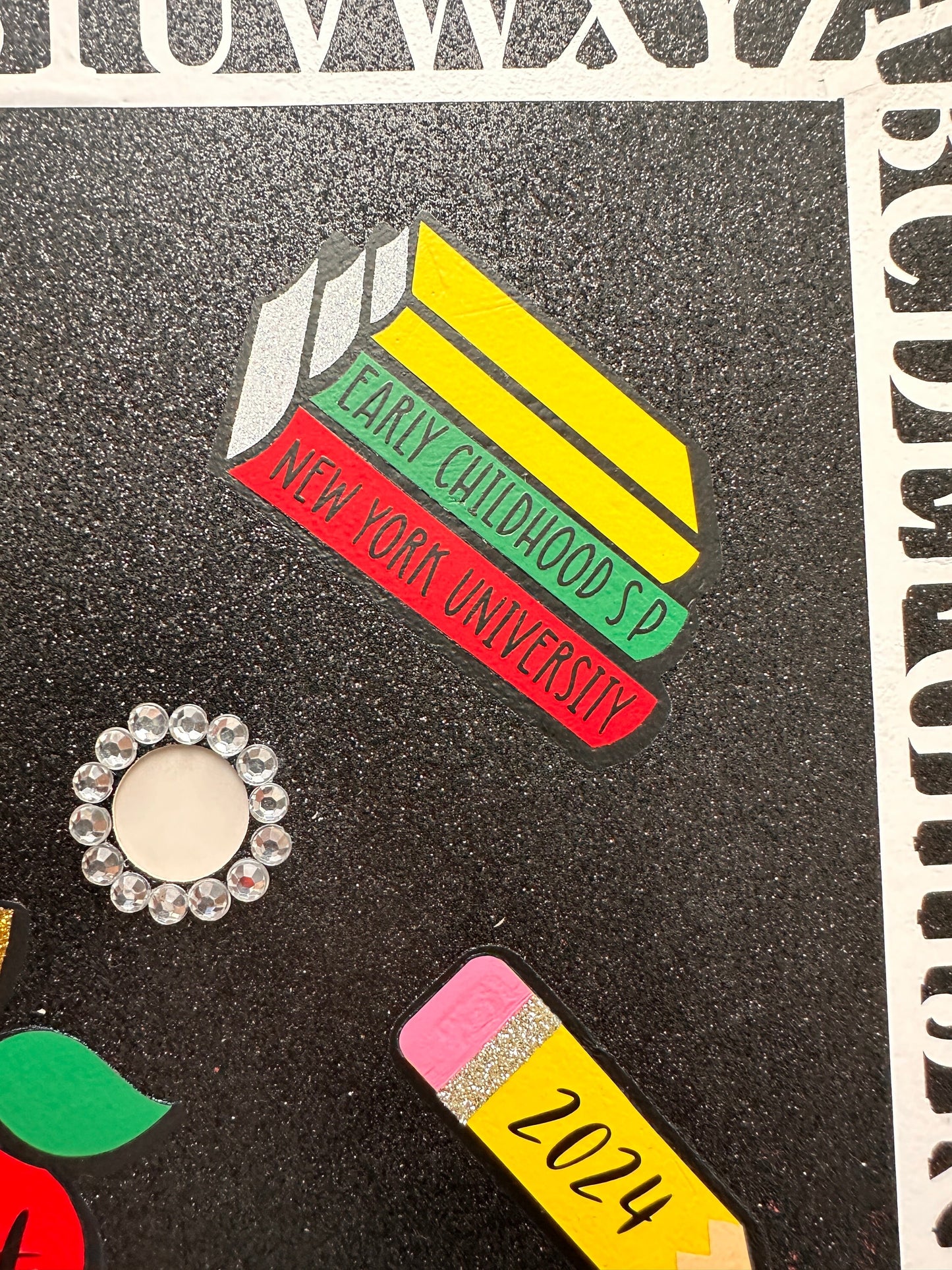 Custom Teacher Graduation Cap Topper, Grad Cap Custom, Custom Grad Cap, Teacher Cap Topper, Early Childhood Special Education