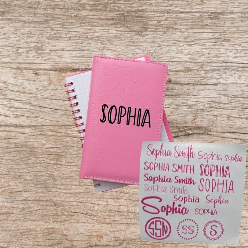 Back to School Name Decals