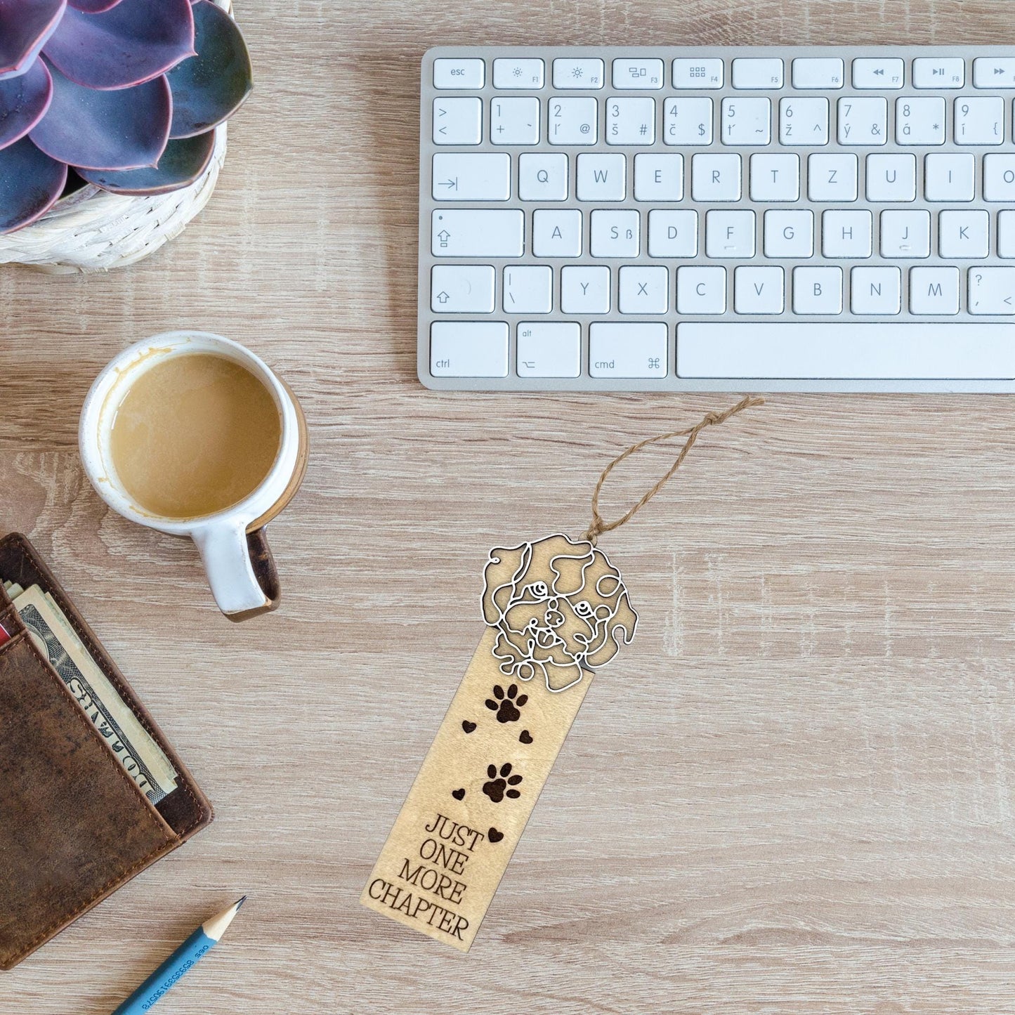 Personalized Breed Dog Bookmark