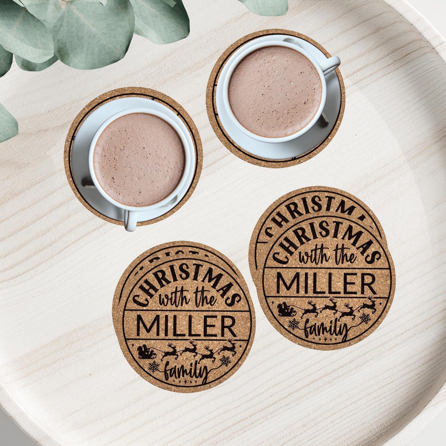 Personalize Cork Coasters