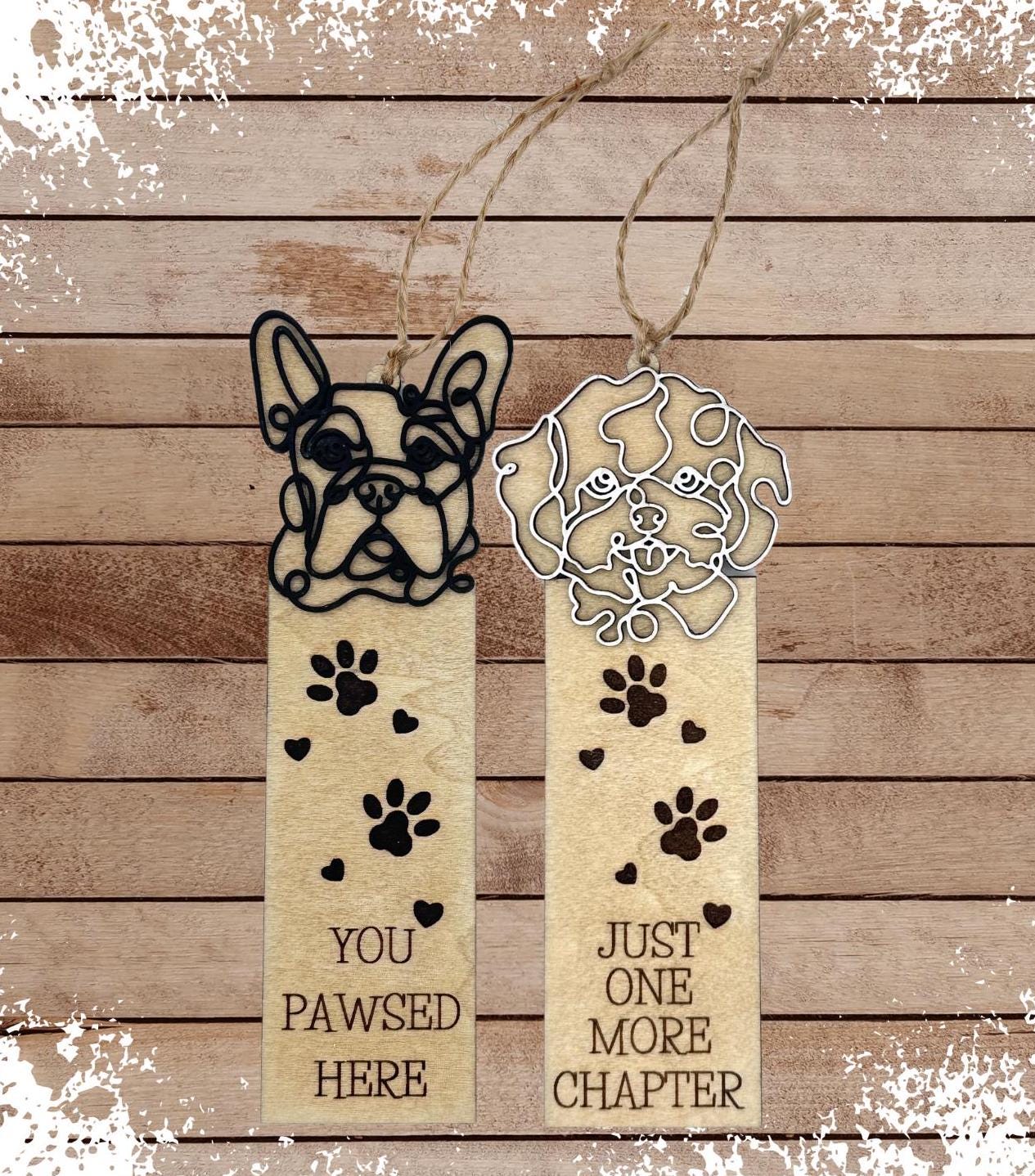 Personalized Breed Dog Bookmark