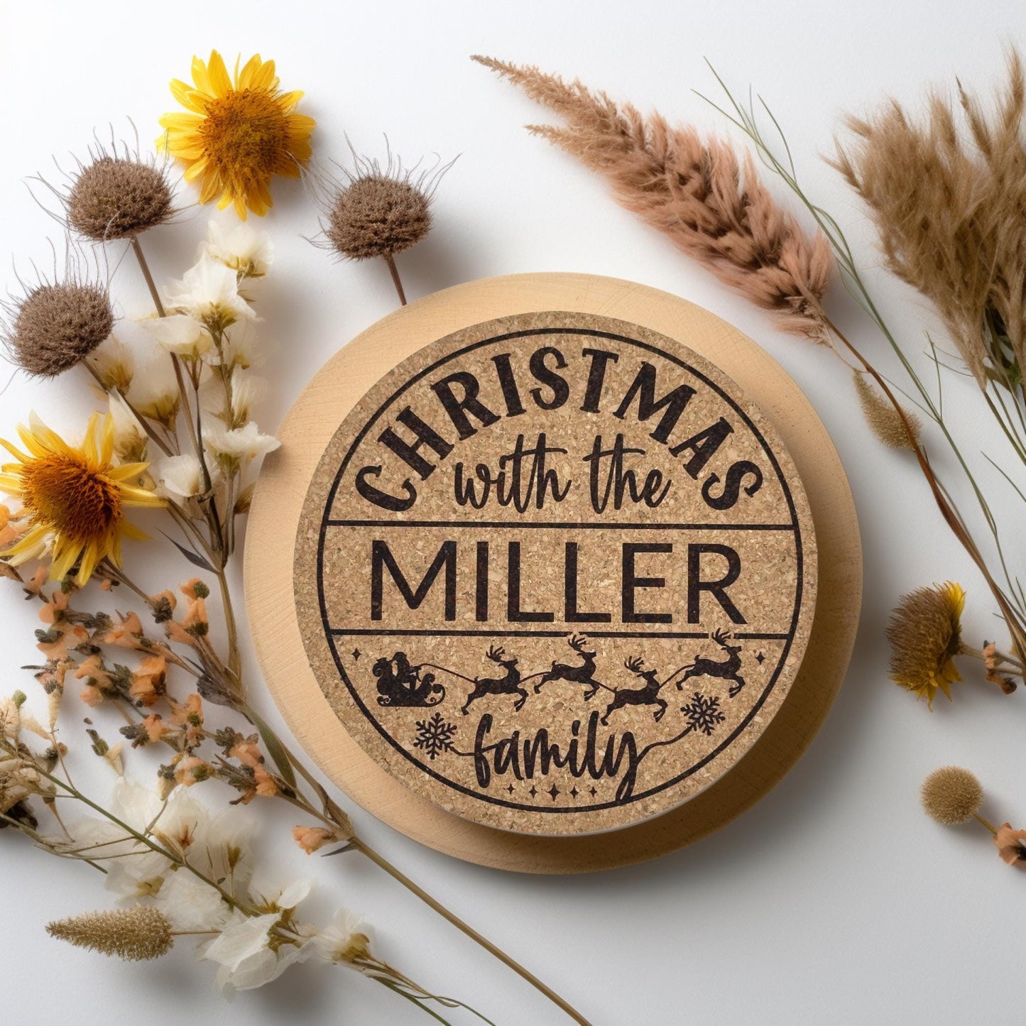 Personalize Cork Coasters