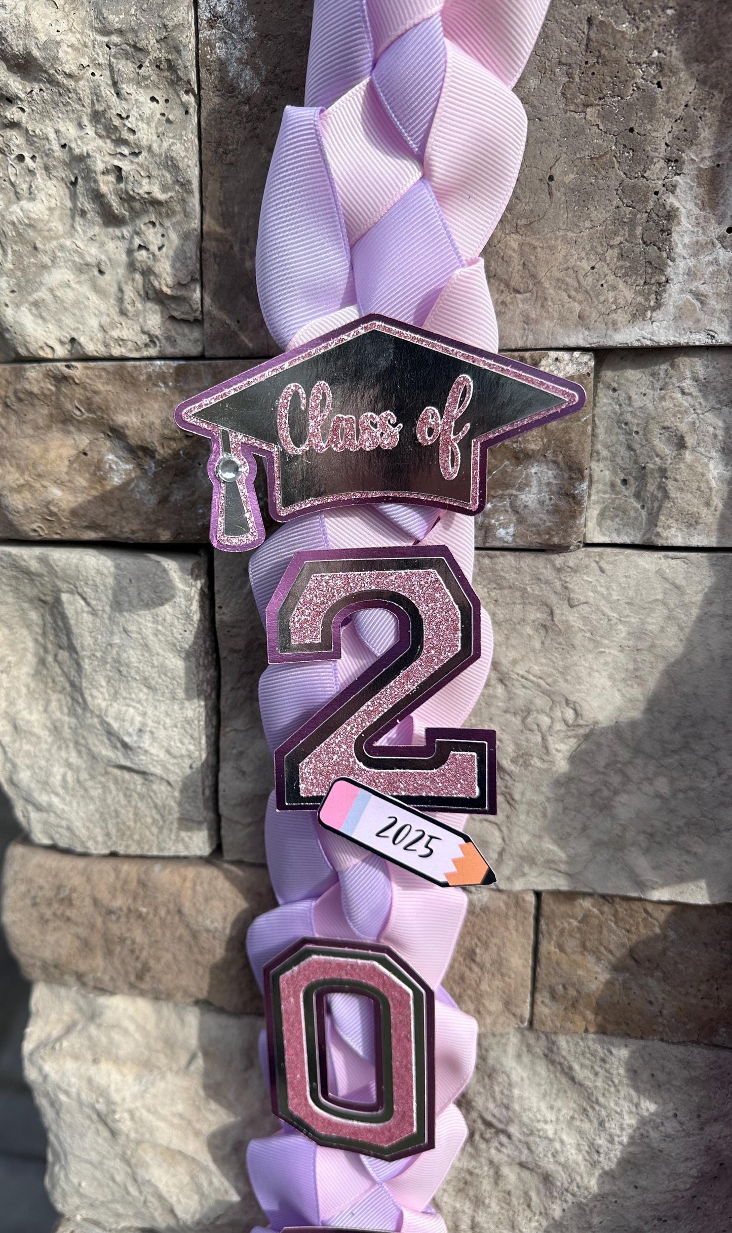 Graduation Lei Teacher, Lei Sports Promotion Graduation Ribbon, Lei 2025 Senior graduation, Gift Lei Senior Night, Gift Lei Braided Ribbon